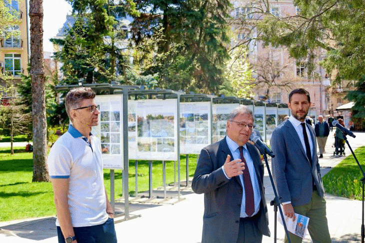 Министър Юлиян Попов представи визия за превръщането на реките на София в зелени алеи и пространства за живот