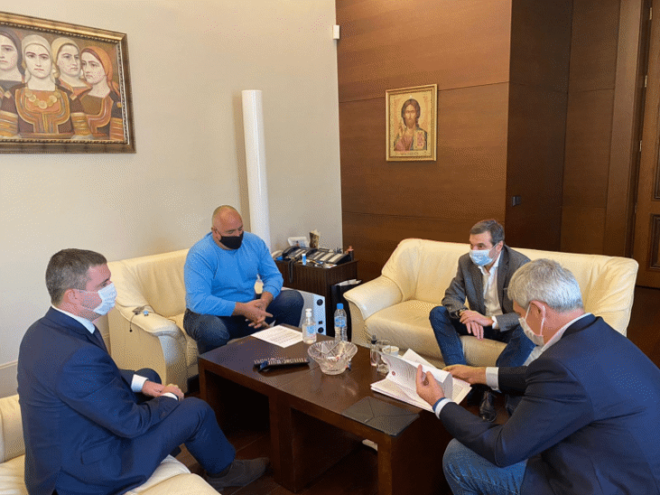 Премиерът Борисов проведе среща с лидерите на КНСБ и КТ „Подкрепа“