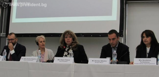 Вицепрезидентът Илияна Йотова: Необходими са адекватни промени в законодателството за справяне с насилието върху жени и домашното насилие