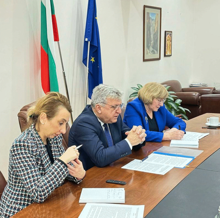 Министър Манол Генов проведе среща с министъра на околната среда на Армения Хамбардзум Матевосян