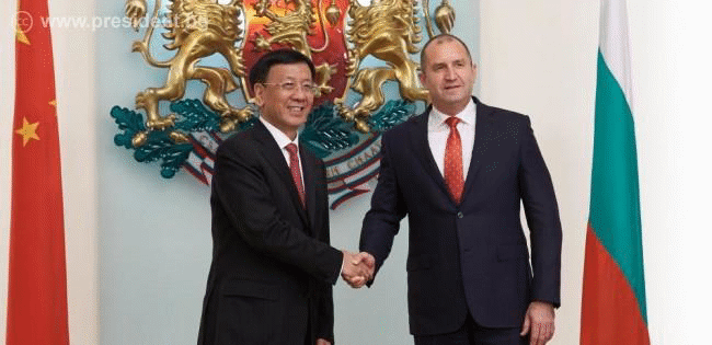 Държавният глава Румен Радев призова за засилване на инвестиционното сътрудничество между България и Китайската народна република