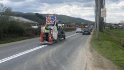 Започна обезопасяването на участъка от път I-4 край село Български извор