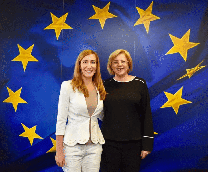 Министър Ангелкова запозна еврокомисар Крецу с подготовката на заключителната конференция за Българското председателство на Дунавската стратегия