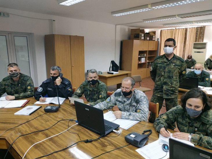 Започна компютърно подпомаганото тактико-специално учение „Преслав - 2021”