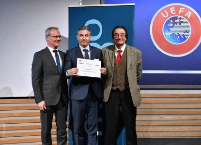 BFU can brag with a gratuate from the most prestigious Master in the sports field in Europe