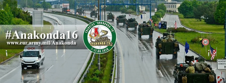 284 военнослужещи от Българската армия участват в многонационалното учение „Анаконда – 16“