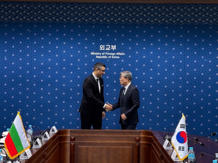 Министър Дилов: Южна Корея е един от най-перспективните партньори на България в Източна Азия