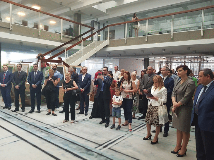 Началникът на отбраната генерал Андрей Боцев присъства на откриването на изложба по случай 24 май в Белград