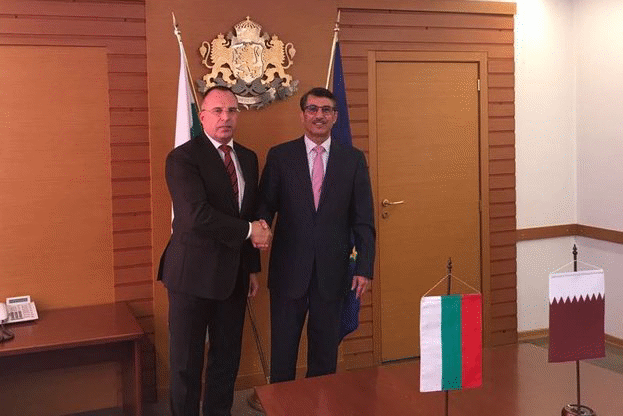 Министър Порожанов се срещна с посланика  на Катар Рашид бин Али Хасан Ал-Хатер