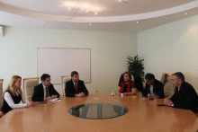 Министър Седларски се срещна с представители на неправителствена  научноизследователска организация IMEC
