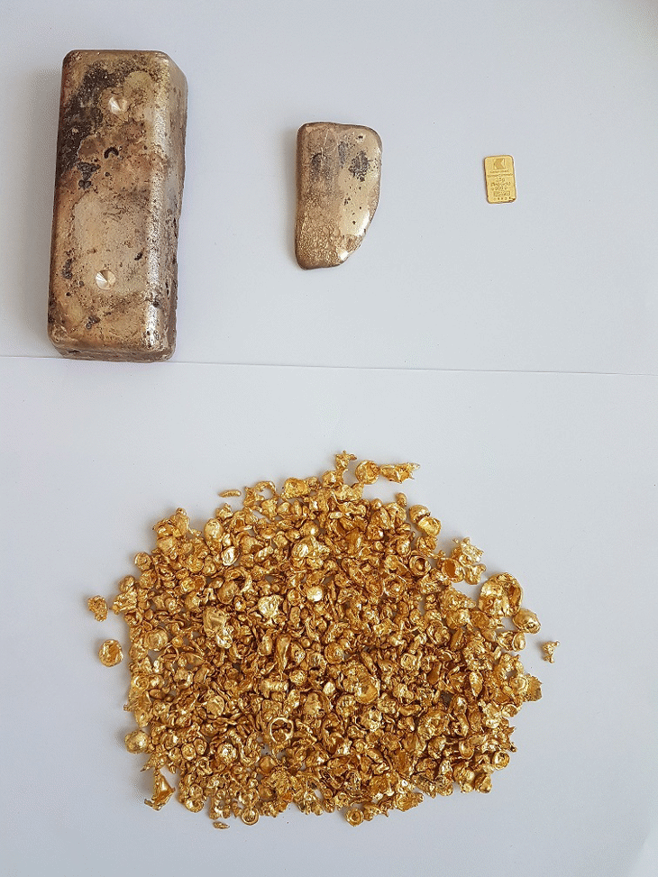 Контрабандно злато за над 100 000 лева задържаха митническите служители на ГКПП Капитан Андреево