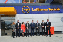 Министър Седларски посети „Луфтханза Техник София“