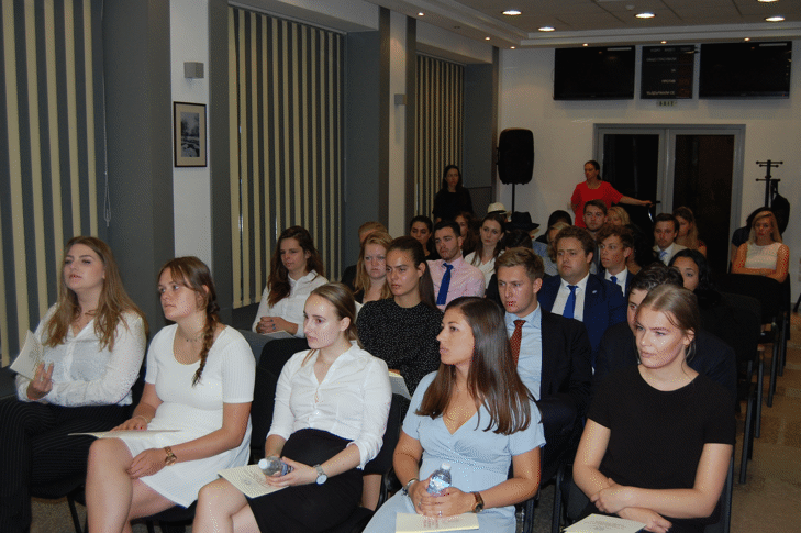 Представители на ВСС се срещнаха със студенти по право от „Vrije Universiteit“ в Амстердам, Кралство Нидерландия