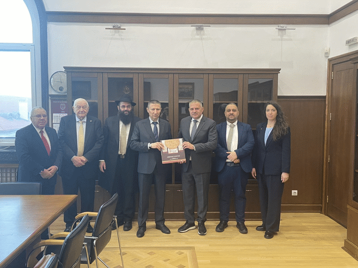 Acting Prosecutor General Borislav Sarafov met with representatives of the Jewish community in Bulgaria