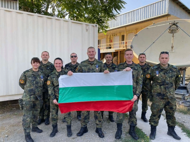Висока оценка за военнослужещите по комуникационно-информационната поддръжка в Афганистан