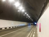 Възстановено е осветлението в Кривия тунел по път I-1 Симитли  – Кресна
