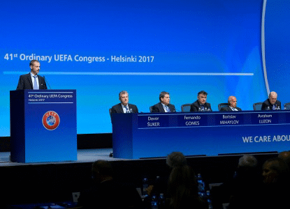 The 41st UEFA Congress approves Aleksander Ceferin`s Good Governance reforms