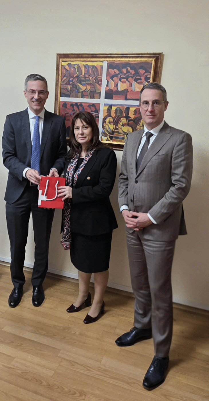 Омбудсманът Велислава Делчева се срещна с посланика на Конфедерация Швейцария Н. Пр. Пиер Хагман