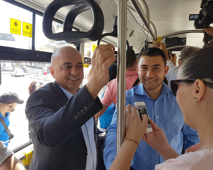 Новите екоавтобуси ще подобрят качеството на въздуха в София