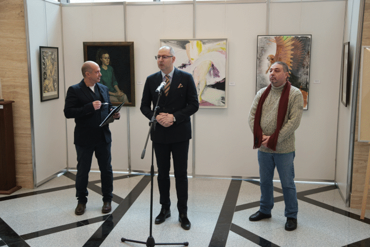 Представителната изложба „Дева“ беше открита в Народното събрание