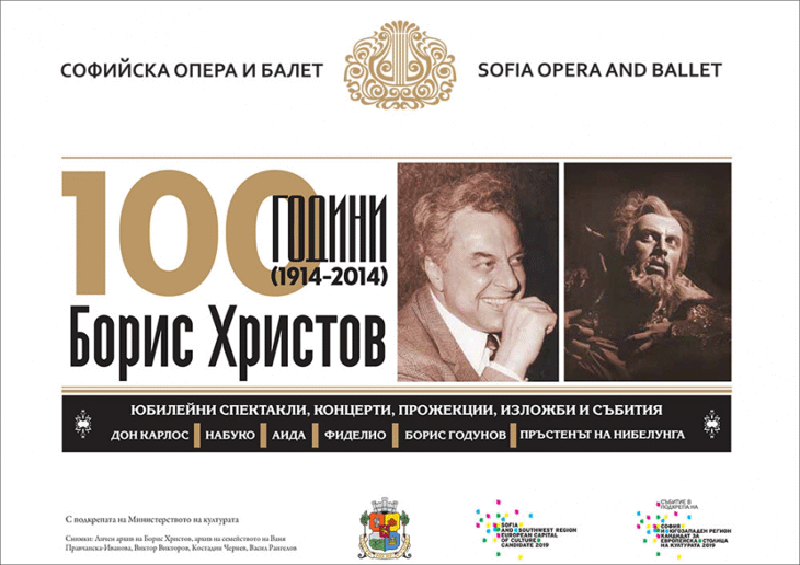 Изложба За Юбилея На Борис Христов Се Открива В София