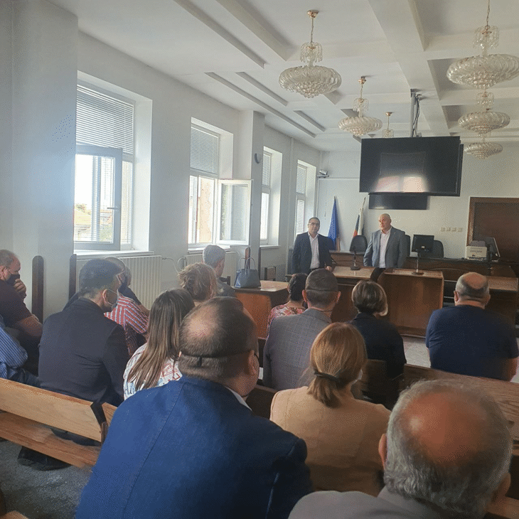 Главният прокурор Иван Гешев обсъди отстояването на независимостта на прокуратурата с магистратите от Окръжна и Районна прокуратура-Враца