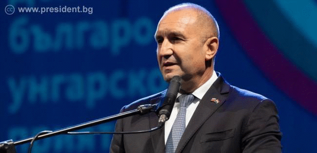 Президентът: Отношенията между България и Унгария са много повече от икономическо сътрудничество, защото между нашите страни има вековна духовна връзка и искрено приятелство