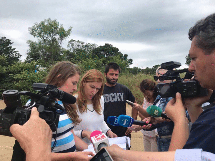 Министър Ангелкова след проверка на плаж Перла: Спазено е изискването за 50 на 50 процента свободна и платена зона на ивицата, ще направим и заснемане