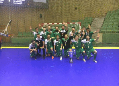 "Grand Pro" won the Futsal Championship
