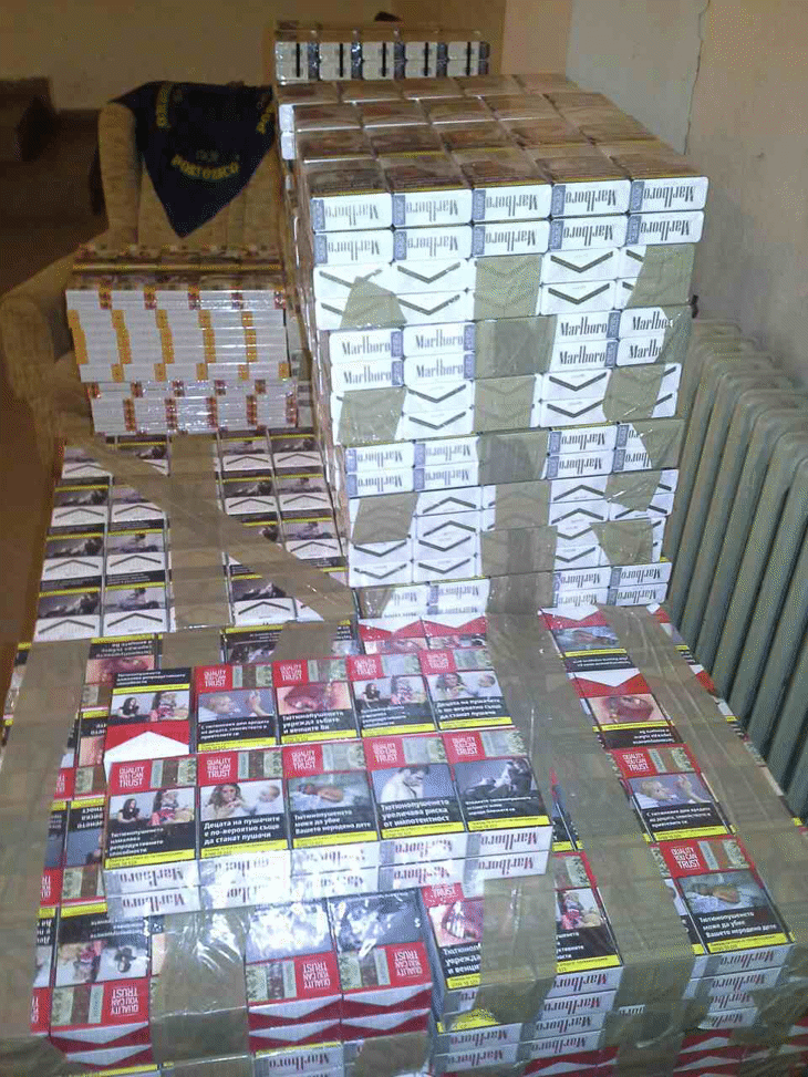 Опит за контрабанден износ на цигари предотвратиха митническите служители на Митница Лом