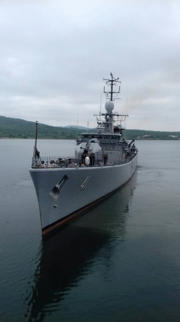 Фрегатата „Дръзки“ отплава за участие в многонационално учение