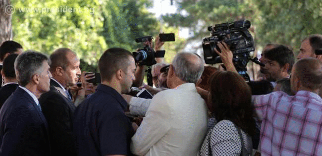 Президентът Румен Радев: Моят призив към политическите партии е да се обърнат към проблемите на българите