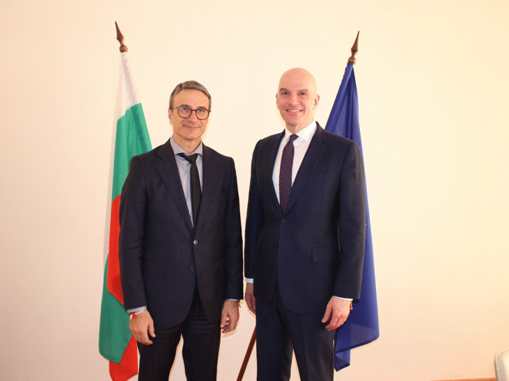 Министър Трайчо Трайков обсъди актуални теми в енергийния сектор с британския посланик Натаниел Копси