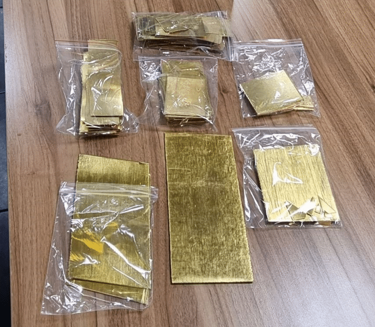 Районна прокуратура-Хасково привлече като обвиняем и задържа по бързо производство турски гражданин за недекларирани златни слитъци на стойност 759 283 лева