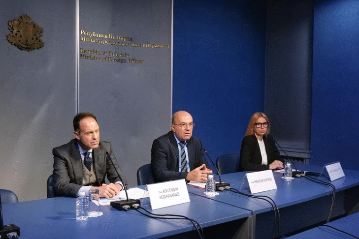 Министър Милков обобщи основните дейности на МВнР и постигнатите до момента резултати