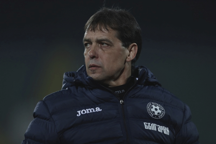 Пресконференция на селекционера Петър Хубчев