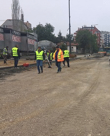 Кметът на София Йорданка Фандъкова провери работата на бул. "Тодор Каблешков"