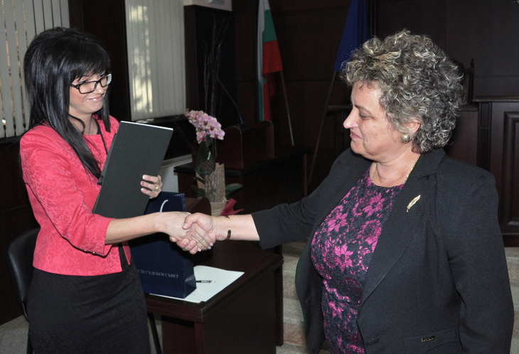 Съдия Росица Чиркалева - Иванова встъпи в длъжност в Административен съд - Хасково