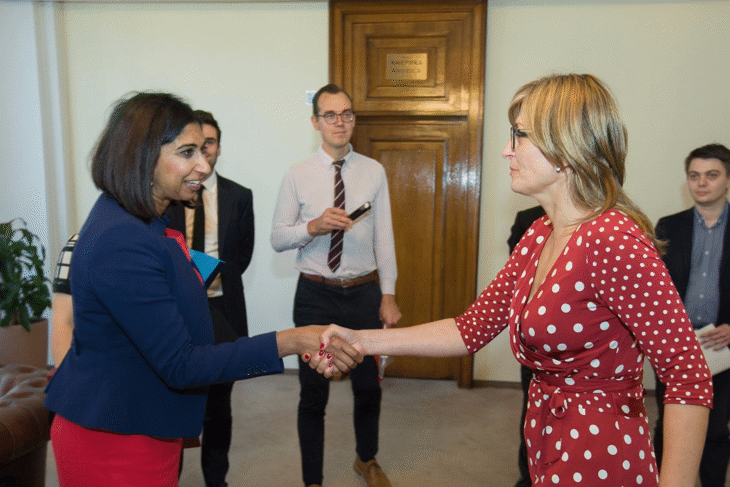 Екатерина Захариева се срещна със Суела Брейвърман, Парламентарен държавен секретар в министерството за Брекзит