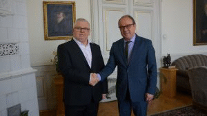 Среща на председателите на Българската академия на науките и Селскостопанската академия