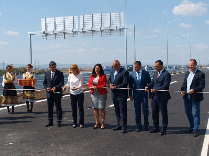 Западната дъга на Софийския околовръстен път е пусната за движение