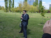 Зам.-министър Лъчезар Борисов участва в кампания по случай Световния ден за безопасност и здраве при работа