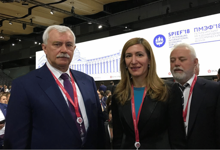 Министър Ангелкова участва в откриването Петербургския международен икономически форум