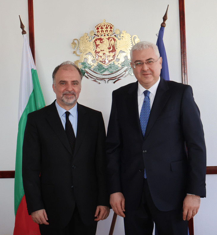 Министър Найден Тодоров Се Срещна С Посланика На Турция Мехмет Саит Уянък