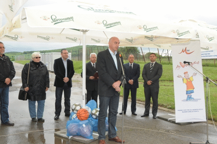 Горна Малина ще има своята нова спортна база