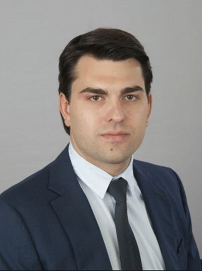 Заместник-министър Георгиев разговаря с главния изпълнителен директор и основател на Korea Risk Group, Чад О'Карол