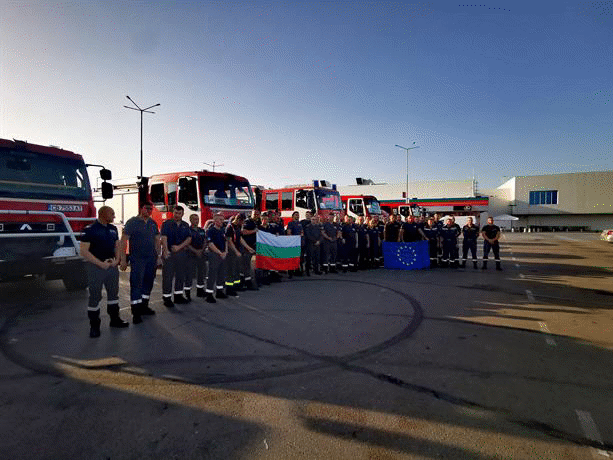 Гл. комисар Джартов изпрати Модула за гасене на горски пожари на ГДПБЗН за Гърция