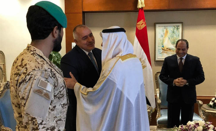 Премиерът Бойко Борисов се срещна с престолонаследника на Абу Даби шейх Мохамед бин Зайед Ал-Нахаян в Египет