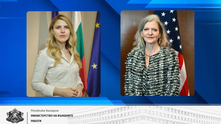 Министър Петрова обсъди присъединяването на България към Програмата на САЩ за безвизово пътуване с подсекретаря по политическите въпроси в Държавния департамент Алисън Хукър