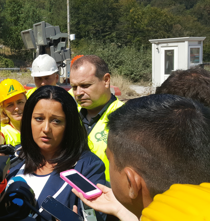 Министър Павлова и инж. Лазаров провериха ремонтните дейности на тунел „Витиня“ на АМ „Хемус“